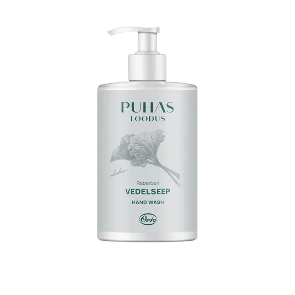 Vedelseep Puhas Loodus rabarberi 500ml