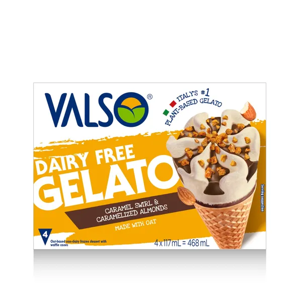 Veganjäätis soolakaramellimaitseline magusainega Valsoia 300g/468ml