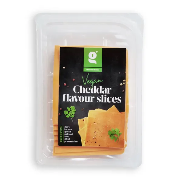 Vegantoode Cheddari maitsega Gourmet Green 150g