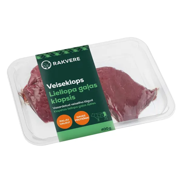Liellopa gaļas klopsis Rakvere 400g