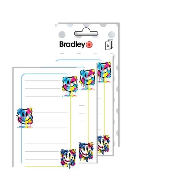 Vihikukleebis Bradley 9tk Emoji
