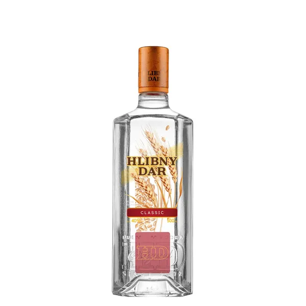Viin Hlibny Dar Classic Vodka 40% 0,5l