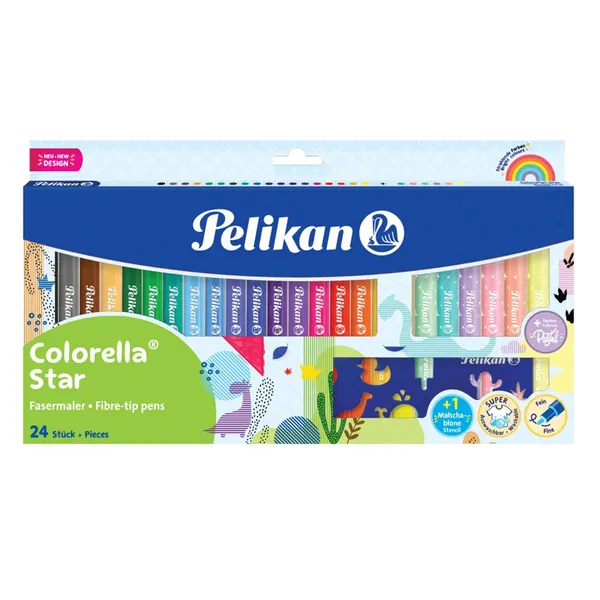 FlomasteriPelikan krorellaStar 24gab