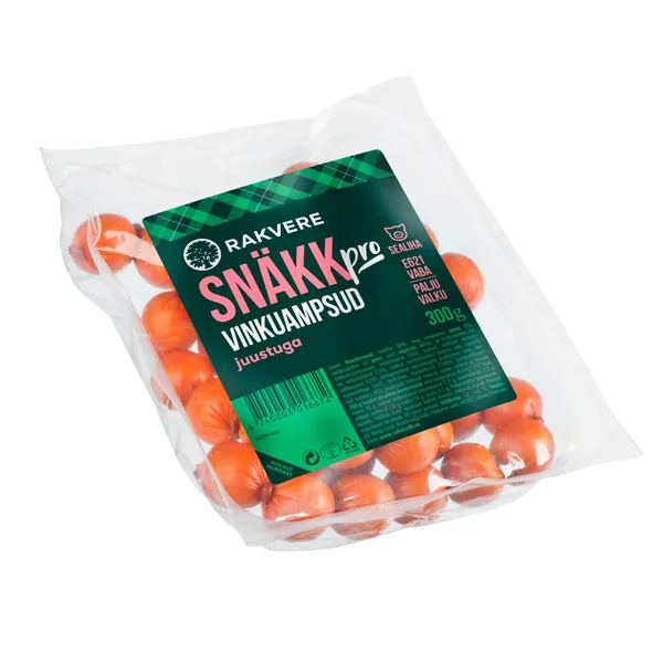 Vinkuampsud juustuga SNÄKK pro, RAKVERE LK, 300 g