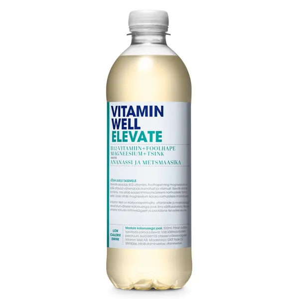 Vitamiinijook VITAMIN WELL Elevate 500ml