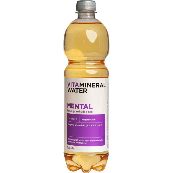 Vitamiinijook pohla ja rohelise tee maitsega Vitamineral Mental 0,75l