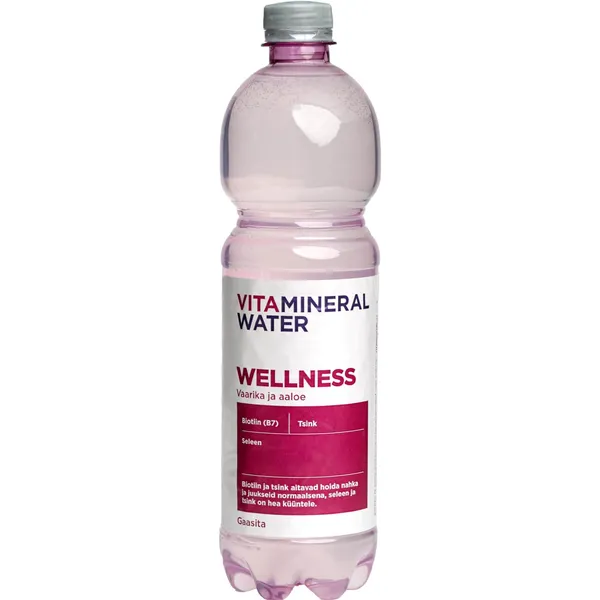 Vitamiinijook vaarika ja aaloe maitsega Vitamineral Wellness 0,75l