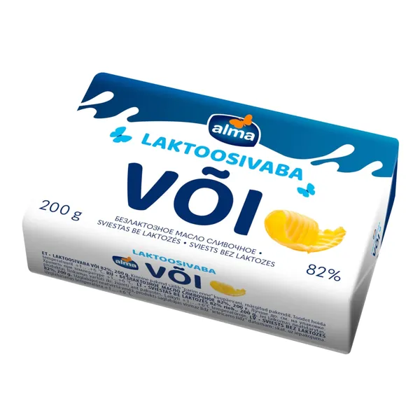 Või ALMA 82% laktoosivaba, 200g