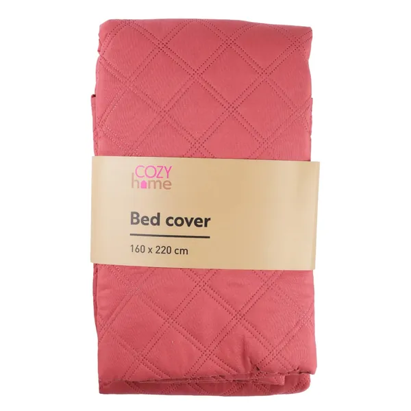 Voodikate punane Cozy Home 160x220cm SS25