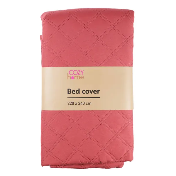 Voodikate punane Cozy Homee 220x240cm SS25