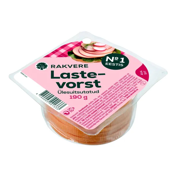 Vorst Laste viilutatud Rakvere 190g