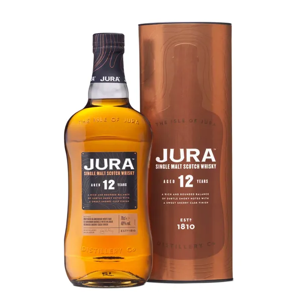 Whiskey Jura 12Y Old Single Malt 40%vol 0,7l karbis