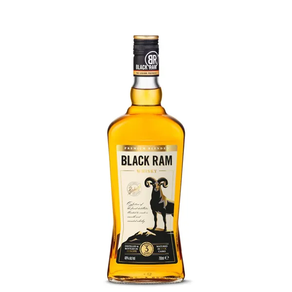 Whisky BLACK RAM 40%vol, 0,7L,R23/175842/3