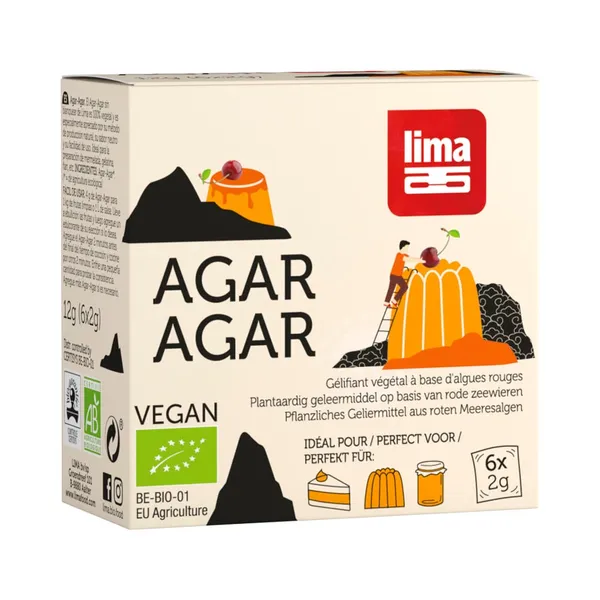 Agar agar BIO, LIMA, 12 g