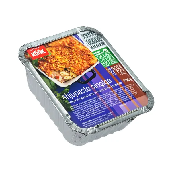 Ahjupasta singi ja krõbeda juustukattega, SELVERI KÖÖK, 300g