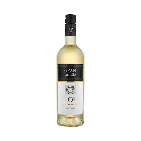 Alkoholivaba Chardonnay, GRAN CASTILLO, 750 ml