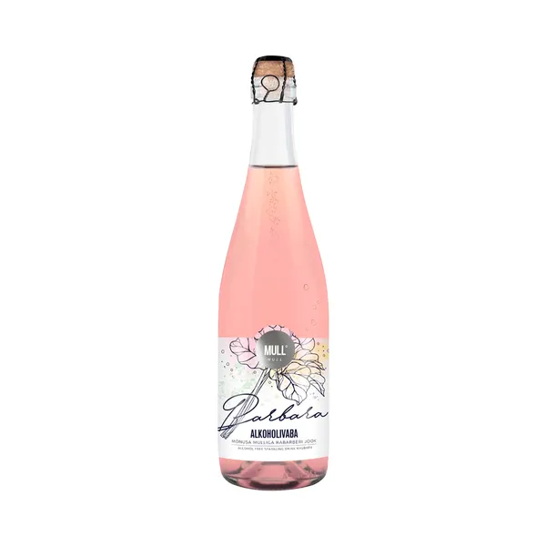 Alkoholivaba jook Barbara rabarberiga, MULL NULL, 750 ml