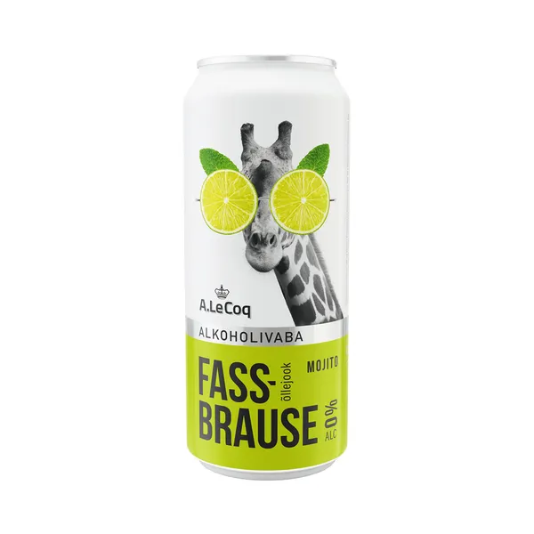 Alkoholivaba jook Fassbrause Mojito, A. LE COQ, 500 ml