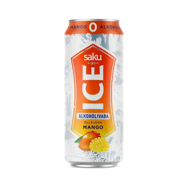 Alkoholivaba õlu Mango, SAKU ON ICE, 500 ml