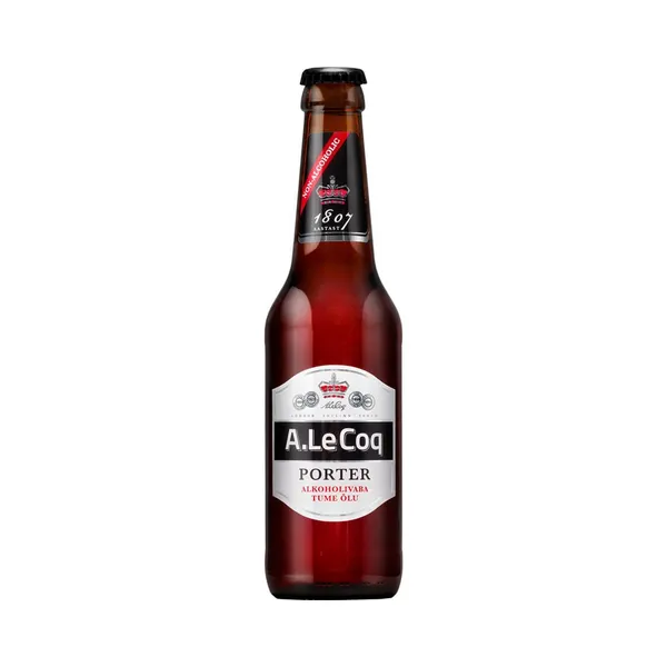 Alkoholivaba õlu Porter, A. LE COQ, 330 ml
