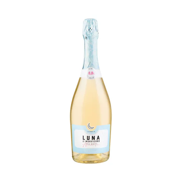 Alkoholivaba Sparkling White, LUNA DE MURVIEDRO, 75 cl