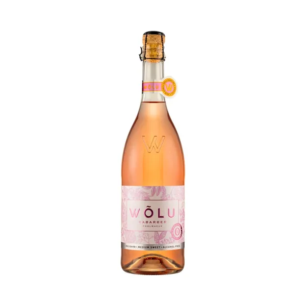 Vahuvein  WÕLU Rabarber, alkoholivaba, 0%vol, 0,75L