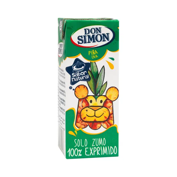 Ananassi viinamarja kõrrejook 100%, DON SIMON, 200 ml