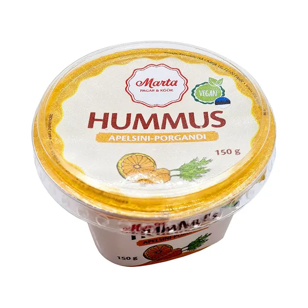 Apelsini-porgandi hummus, MARTA KULINAARIA, 150 g