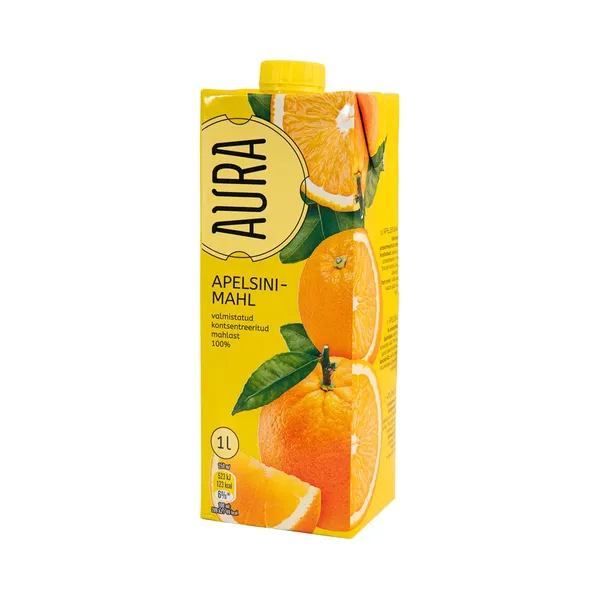 Apelsinimahl Aura 1l