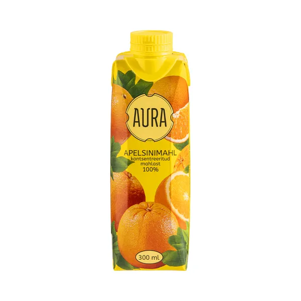 Apelsinimahl, AURA, 300ml