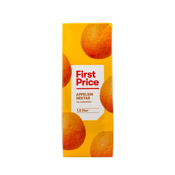 Apelsininektar, FIRST PRICE, 1,5 l
