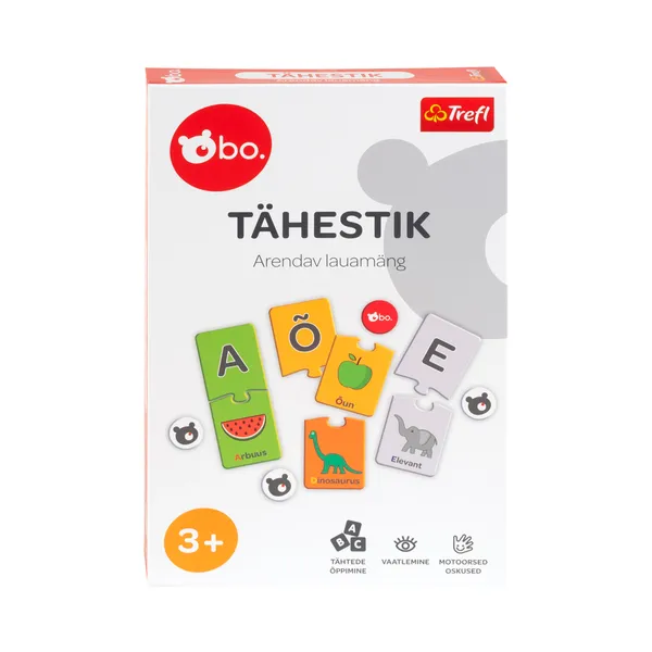 Arendav lauamäng "Tähestik" eesti keeles, BO., 1tk