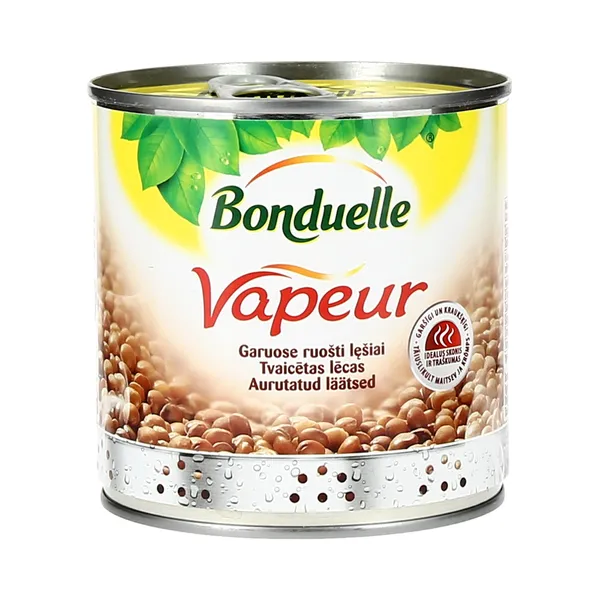 Aurutatud läätsed, BONDUELLE, 425 ml