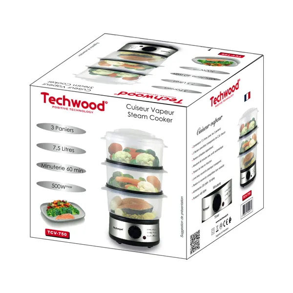 Auruti, 3 korvi 7,5L, TECHWOOD, 1 tk