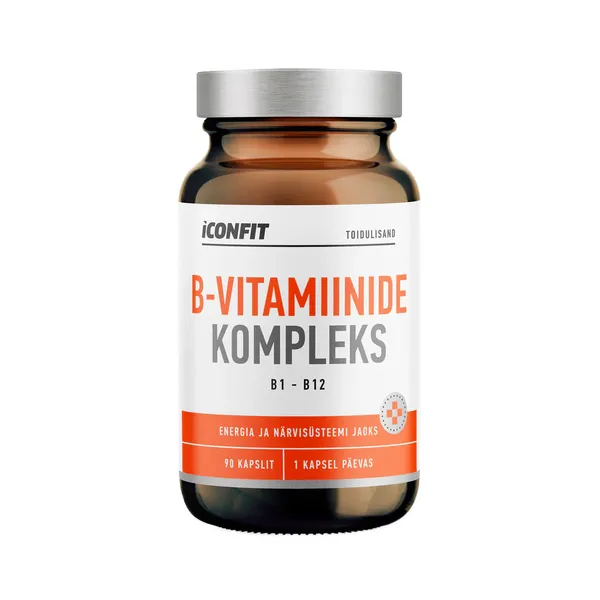 B-vitamiinide kompleks, kapslid N90, ICONFIT, 84 g