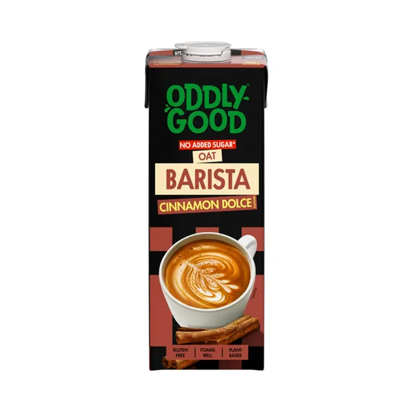Barista kaerajook kaneelirulli maitseline UHT, ODDLYGOOD, 1 l
