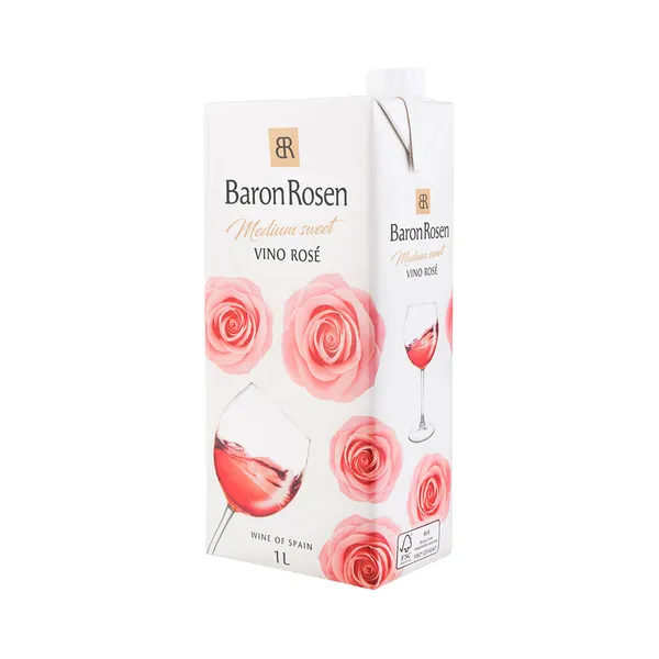 Baron Rosen Vino Rose Semi-Sweet 100cl