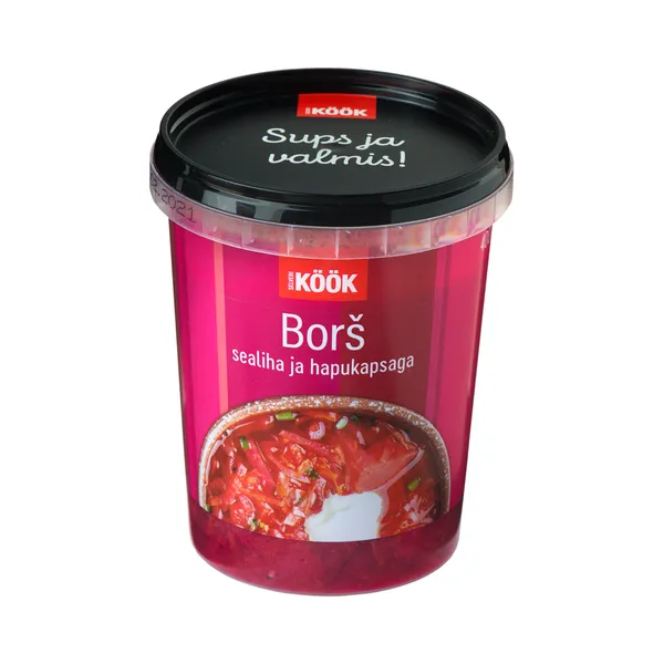 Borš sealiha ja hapukapsaga, SELVERI KÖÖK, 400g
