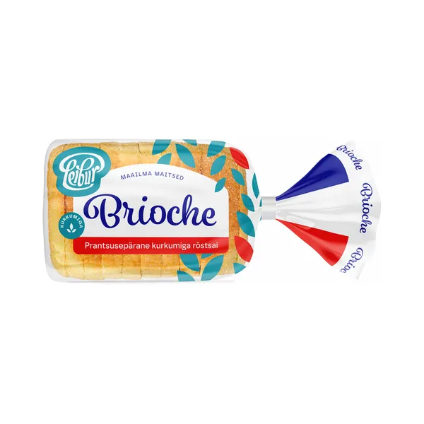 Brioche röstsai, LEIBUR, 260g