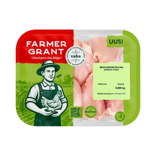 Broileri kintsuliha, FARMER GRANT, 500 g