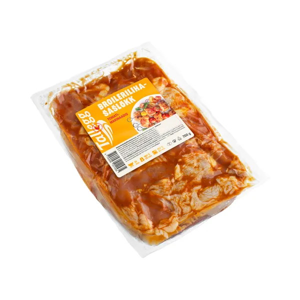 Broileri kintsulihašašlõkk tomatimarinaadis, TALLEGG, 700 g