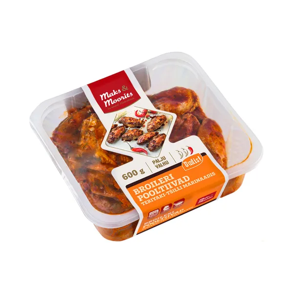 Broileri pooltiivad teriyaki-chilli marinaadis, MAKS&MOORITS, 600 g