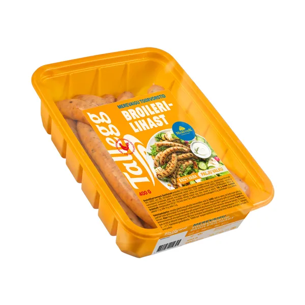 Broileri toorvorstid Merevaiguga, TALLEGG, 400g
