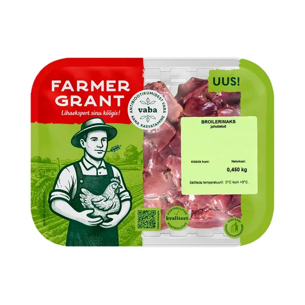 Broilerimaks, FARMER GRANT, 450 g