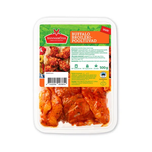 Broileripooltiivad Buffalo, RANNAMÕISA, 500 g