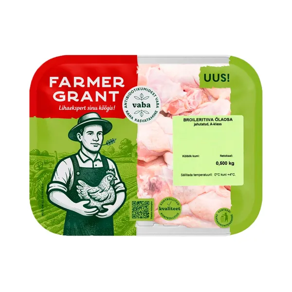 Broileritiiva õlaosa, FARMER GRANT, 500 g