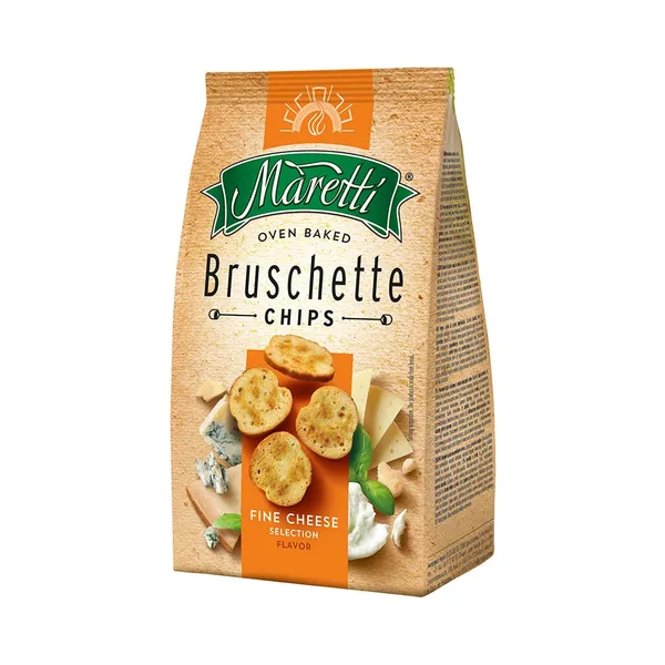 Bruschetta-krõpsud juustuga, MARETTI, 70 g