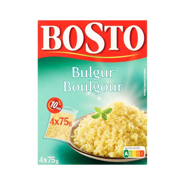 Bulgur Bosto 4x75g
