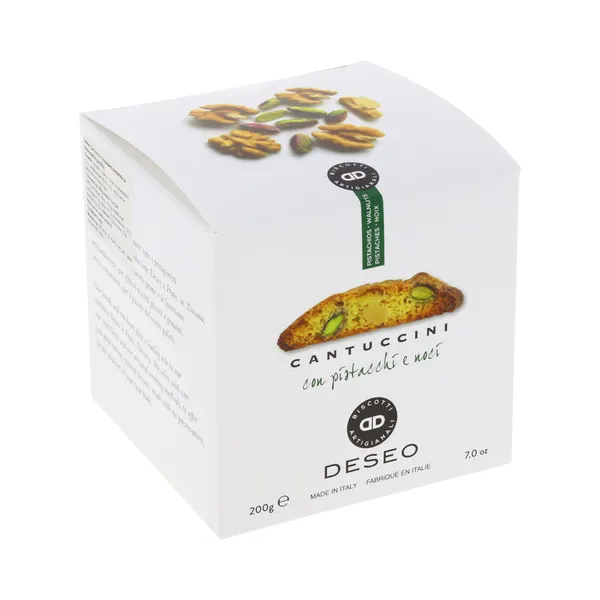 Cantuccini küpsised pistaatsia ja kreekapähkliga, DESEO, 200 g