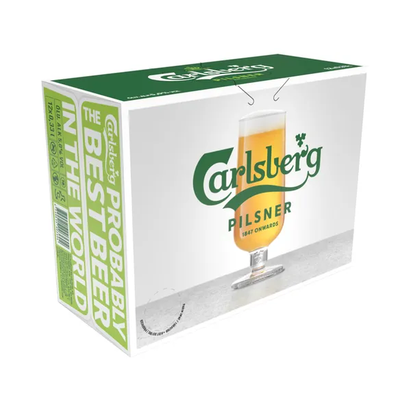 Carlsberg kohver MP12, CARLSBERG, 12x330 ml purk